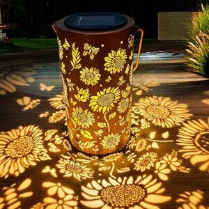 Sunflower Waterproof Outdoor Solar Lights
